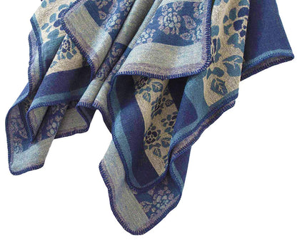 Shmily Girl Poncho Damen Strick Poncho Winter Warm Elegant Poncho Decke Poncho Cape Mantel Übergroße Poncho Schal Frauen