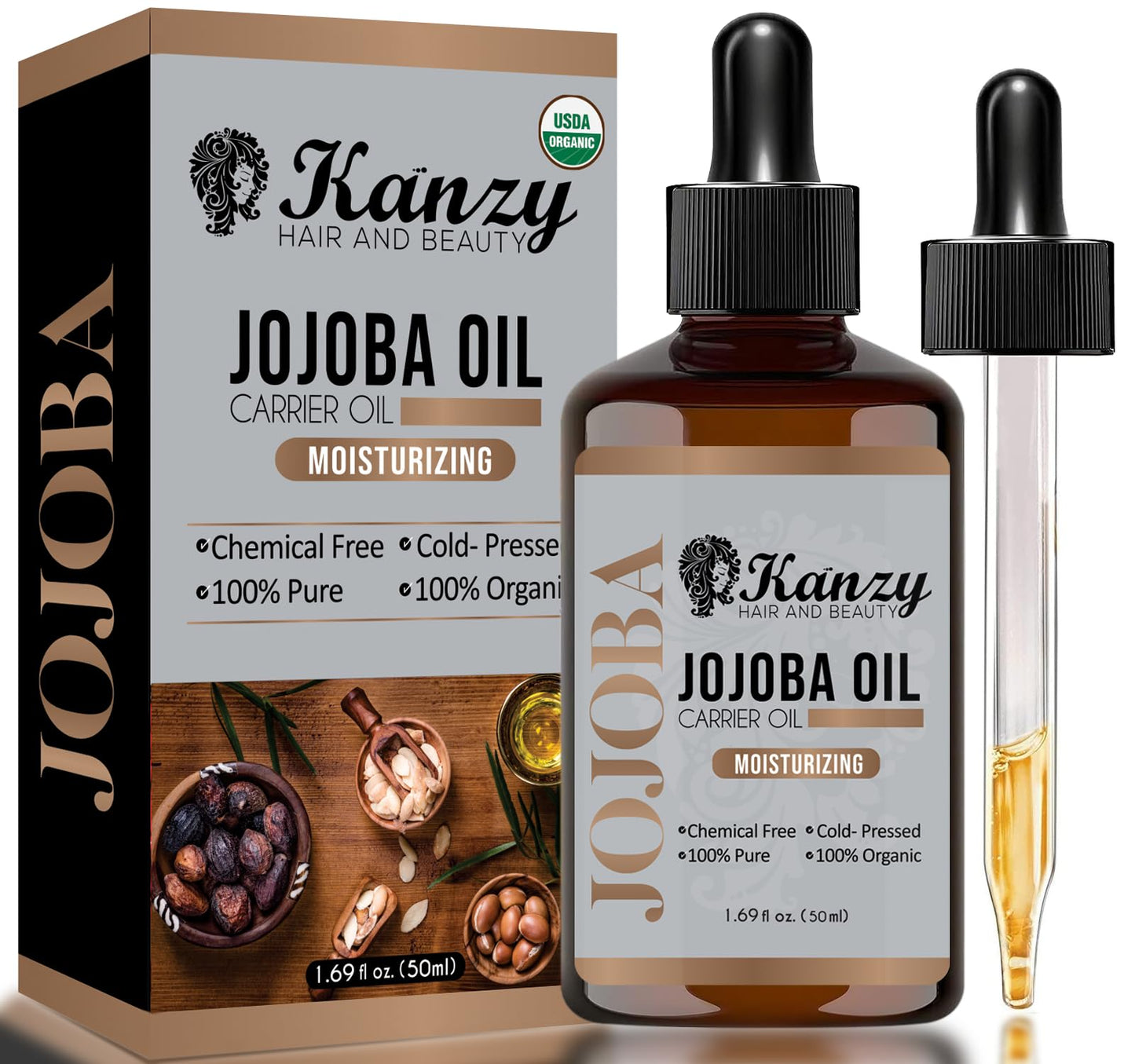 Kanzy Jojobaöl Bio Kaltgepresst
