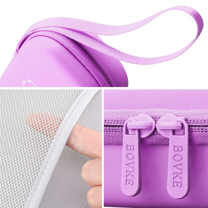 BOVKE Stethoskop Tasche für 3M Littmann Classic III, Lightweight II S.E, Kardiologie IV, MDF Acoustica Lightweight Stethoskope - Extra Tasche passend für Schwesternzubehör für die, Weiß Rosegold