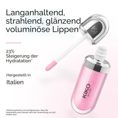 KIKO Milano 3D Hydra Lip Gloss 43 Limited Edition Moisturising 3D Effect Lip Gloss