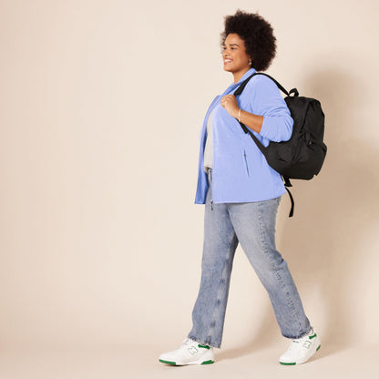 Amazon Essentials Ladies Zip Up Fleece Jacket Classic Fit Knitted Fleece (Available in Plus Sizes)