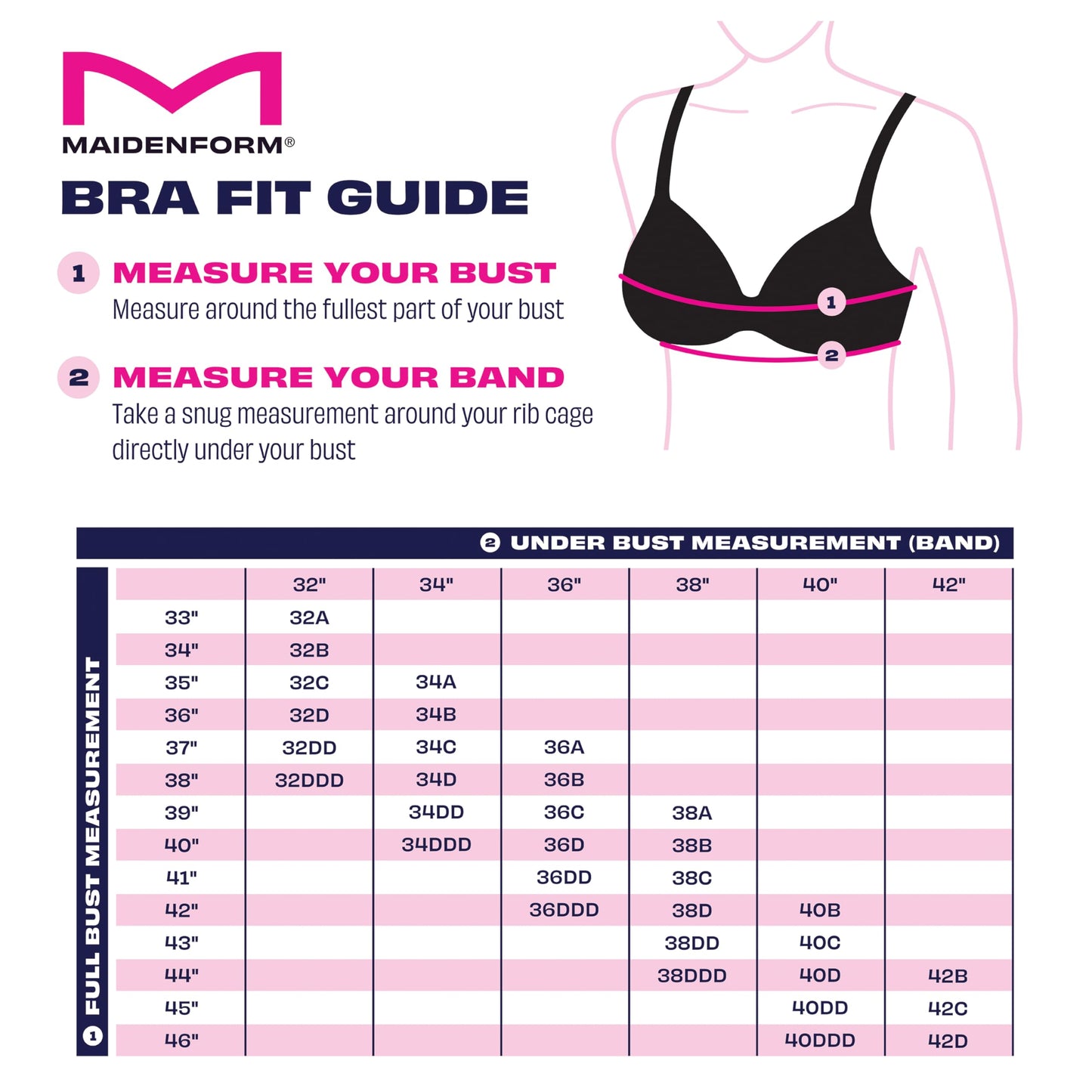 Maidenform Women's T-shirt bra