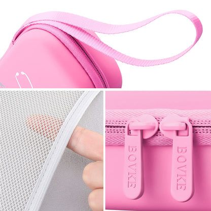 BOVKE Stethoskop Tasche für 3M Littmann Classic III, Lightweight II S.E, Kardiologie IV, MDF Acoustica Lightweight Stethoskope - Extra Tasche passend für Schwesternzubehör für die, Weiß Rosegold