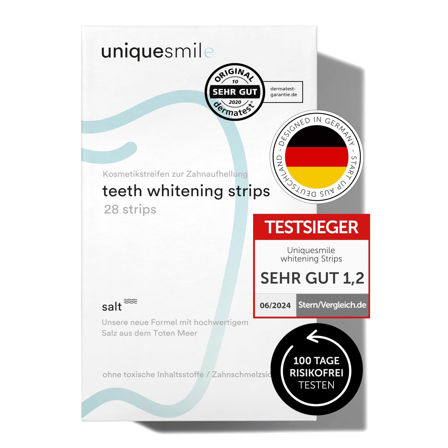 Uniquesmile Teeth Whitening Strips