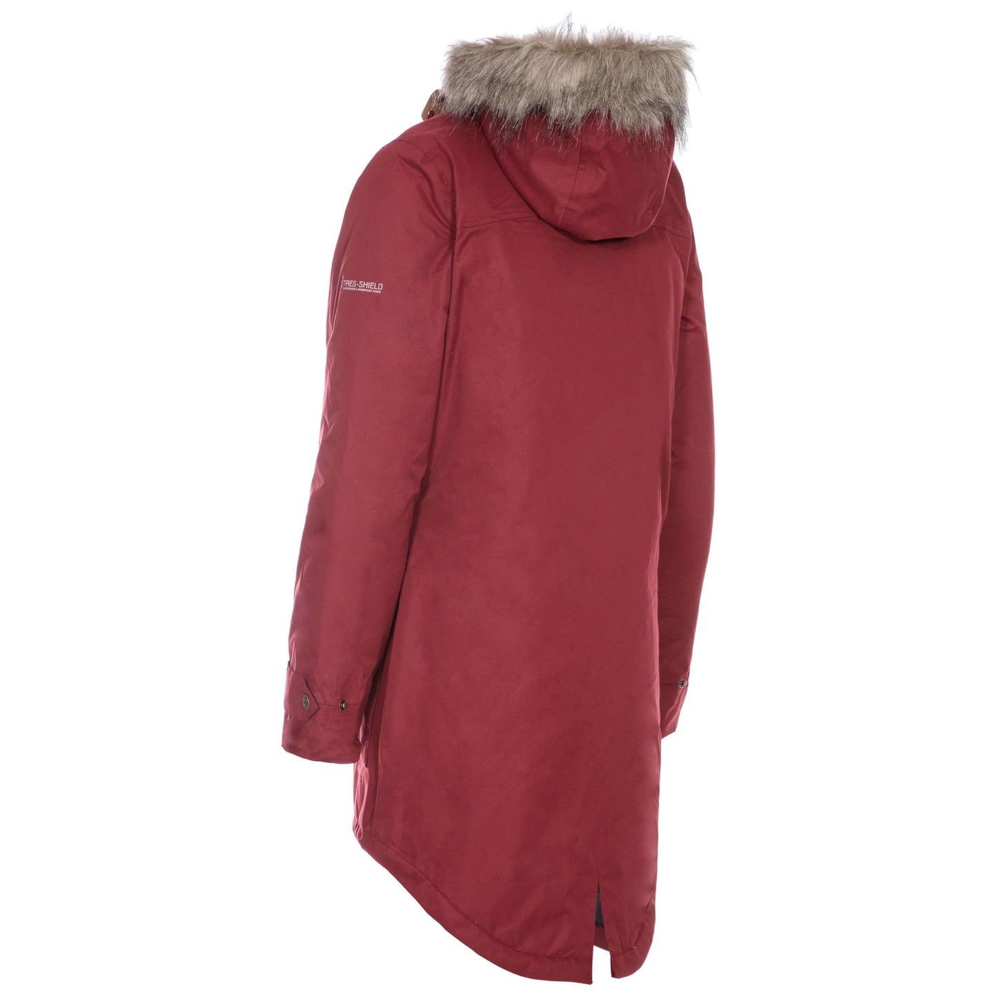 Trespass Clea Women's Jacket, Waterproof with Roll-Up Hood