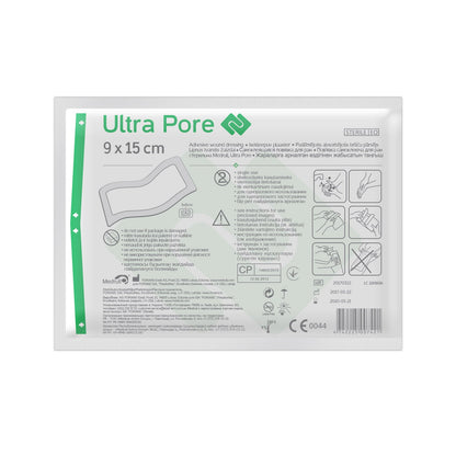 Medrull Steriler Wundverband 6x7 cm Sterile Wundpflaster ULTRA PORE Starke Klebekraft - Schützt bei Schnittwunden & Kratzern Pflaster Einzeln verpackt 50 Stück