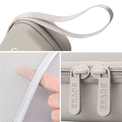 BOVKE Stethoskop Tasche für 3M Littmann Classic III, Lightweight II S.E, Kardiologie IV, MDF Acoustica Lightweight Stethoskope - Extra Tasche passend für Schwesternzubehör für die, Weiß Rosegold