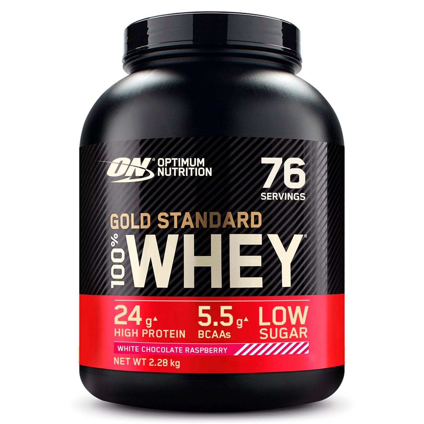 Optimum Nutrition Gold Standard 100% Whey, Proteinpulver, Geschmack Delicious Strawberry, 900g, 30 Portionen