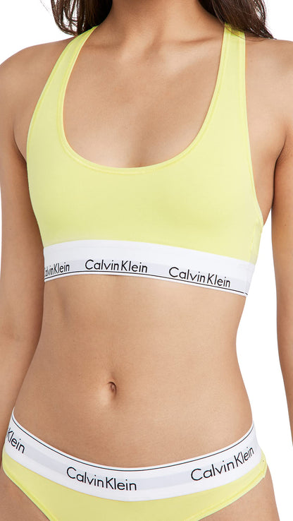 Calvin Klein Women's Modern Cotton Bralette Bra