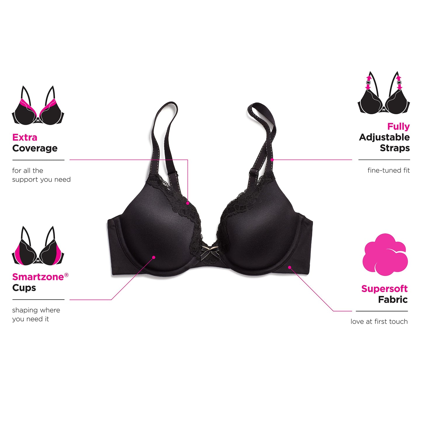 Maidenform Women's T-shirt bra