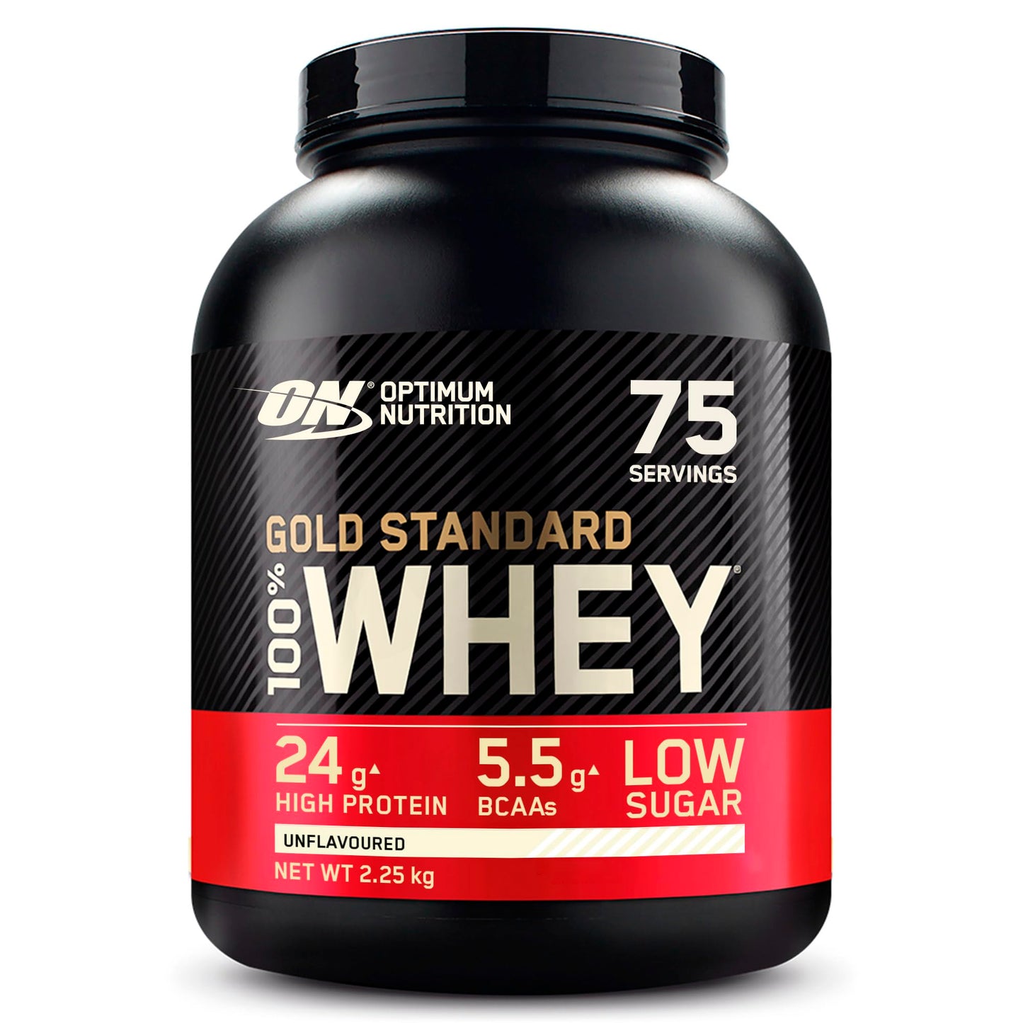 Optimum Nutrition Gold Standard 100% Whey, Proteinpulver, Geschmack Delicious Strawberry, 900g, 30 Portionen