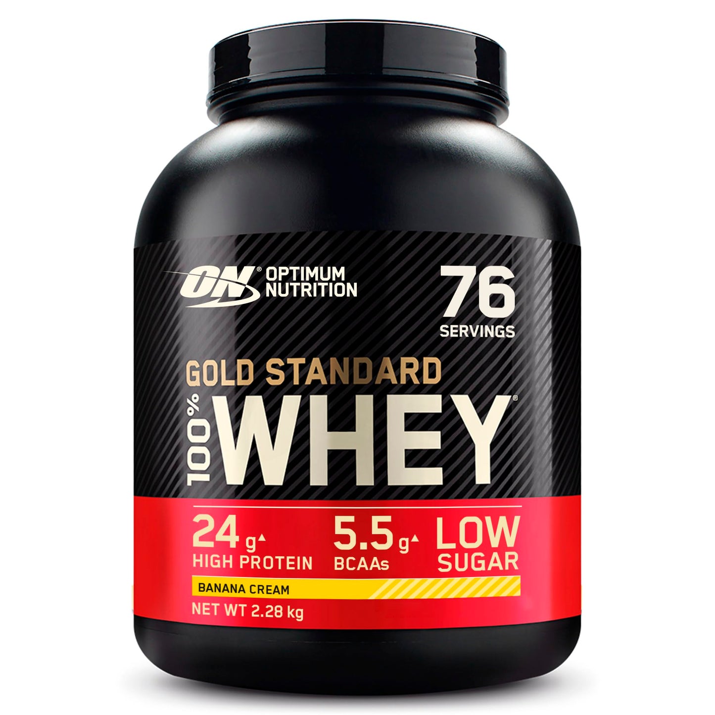 Optimum Nutrition Gold Standard 100% Whey, Proteinpulver, Geschmack Delicious Strawberry, 900g, 30 Portionen
