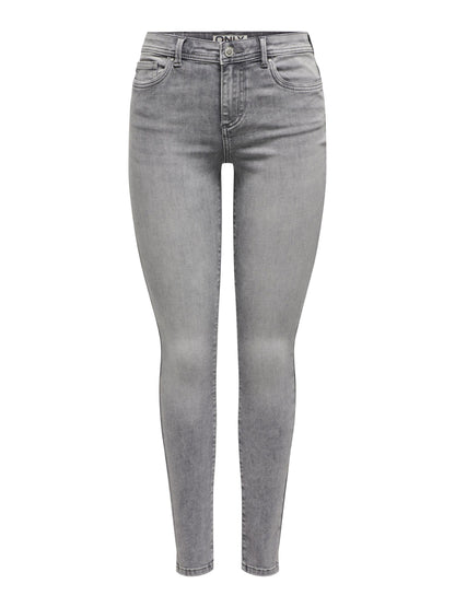 ONLY ONLWauw Life Mid Women's Skinny Fit Jeans