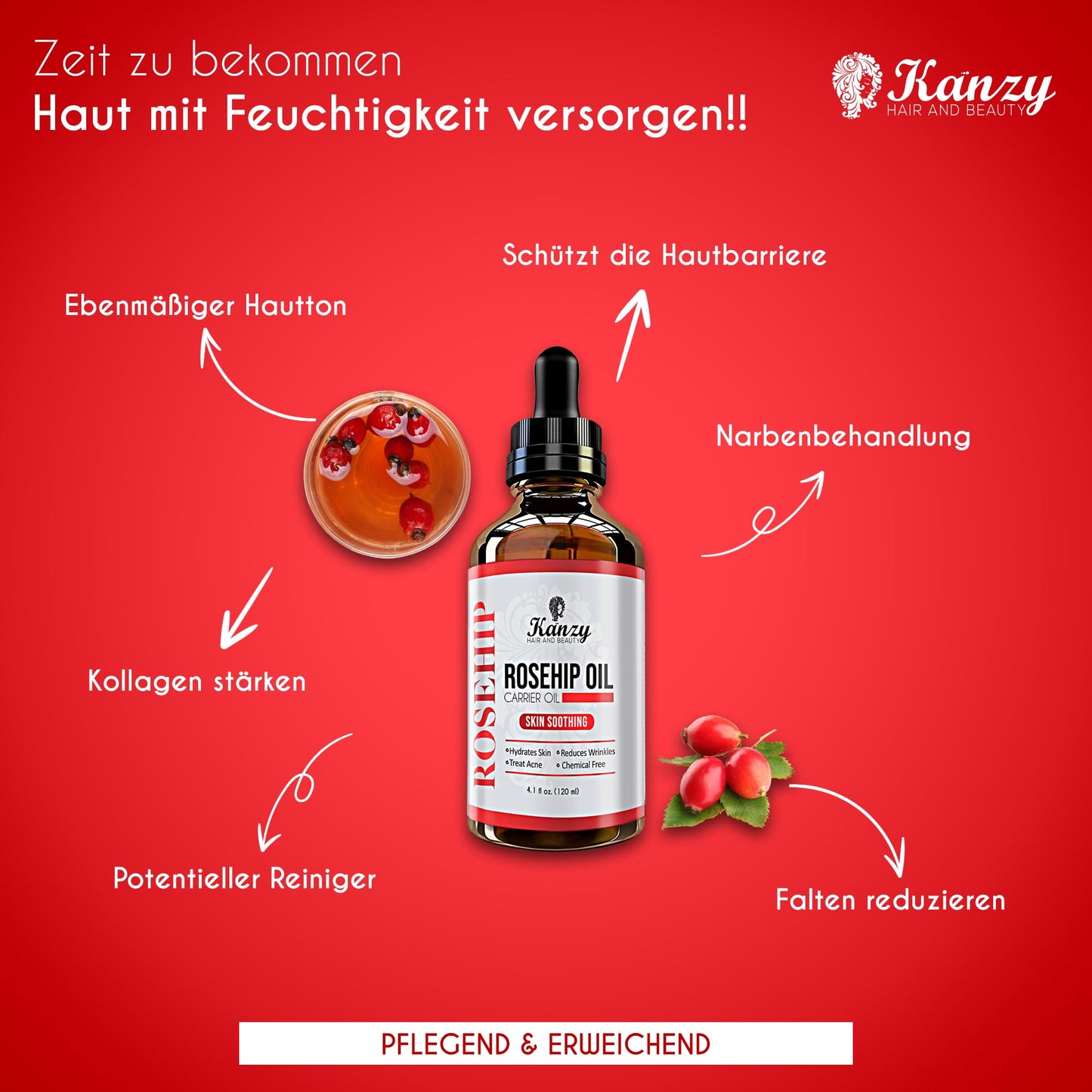 Kanzy Jojobaöl Bio Kaltgepresst