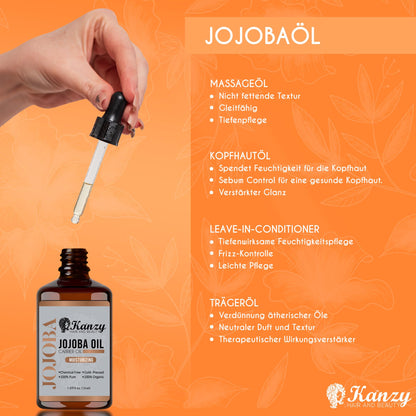Kanzy Jojobaöl Bio Kaltgepresst