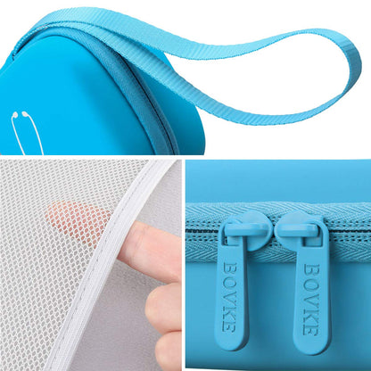 BOVKE Stethoskop Tasche für 3M Littmann Classic III, Lightweight II S.E, Kardiologie IV, MDF Acoustica Lightweight Stethoskope - Extra Tasche passend für Schwesternzubehör für die, Weiß Rosegold