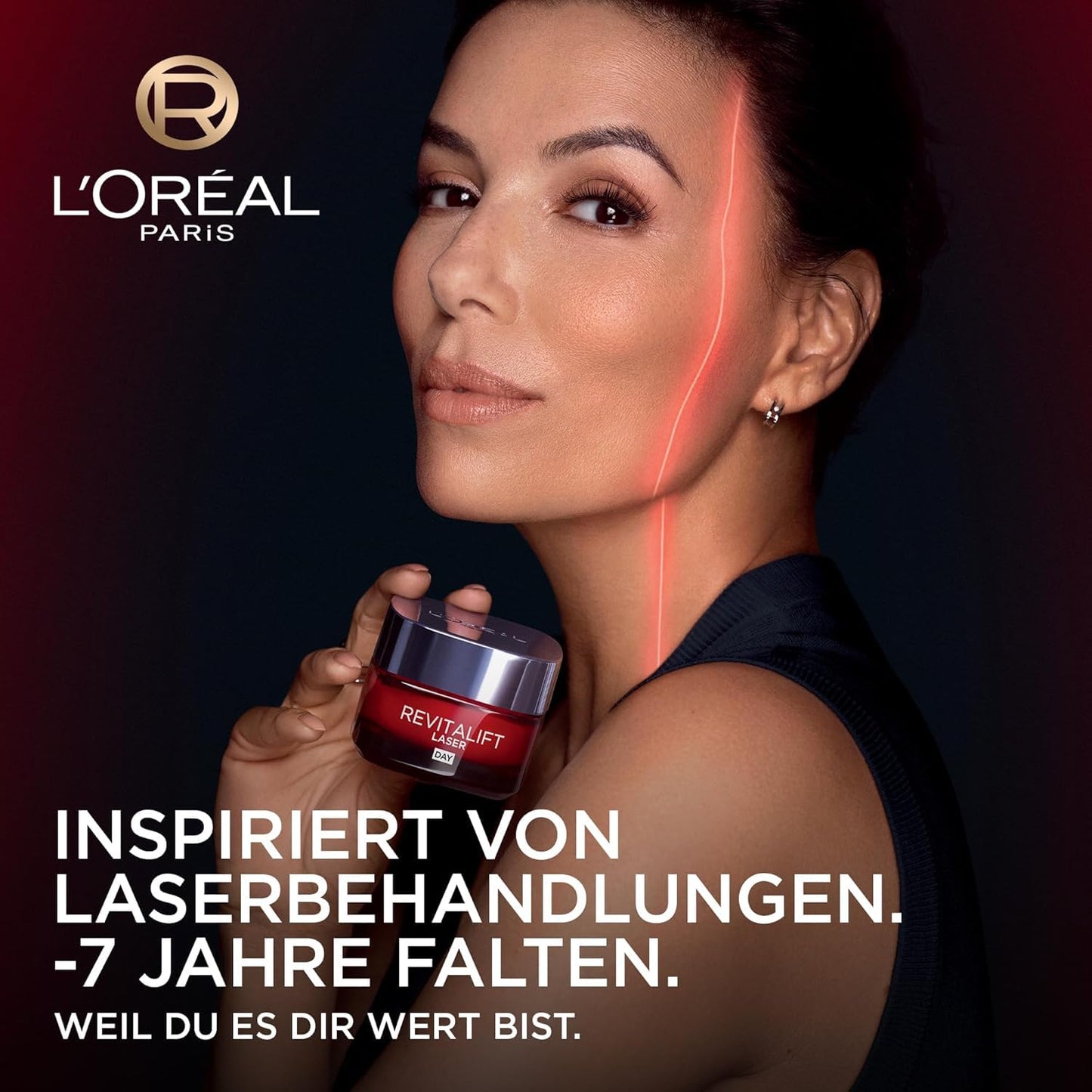 L'Oréal Paris Anti-Ageing Day Cream with Triple Power for Women, with Pro-Retinol, Hyaluronic Acid and Vitamin C - Against Wrinkles, Firming Moisturiser, Revitalift Laser 1 x 50 ml