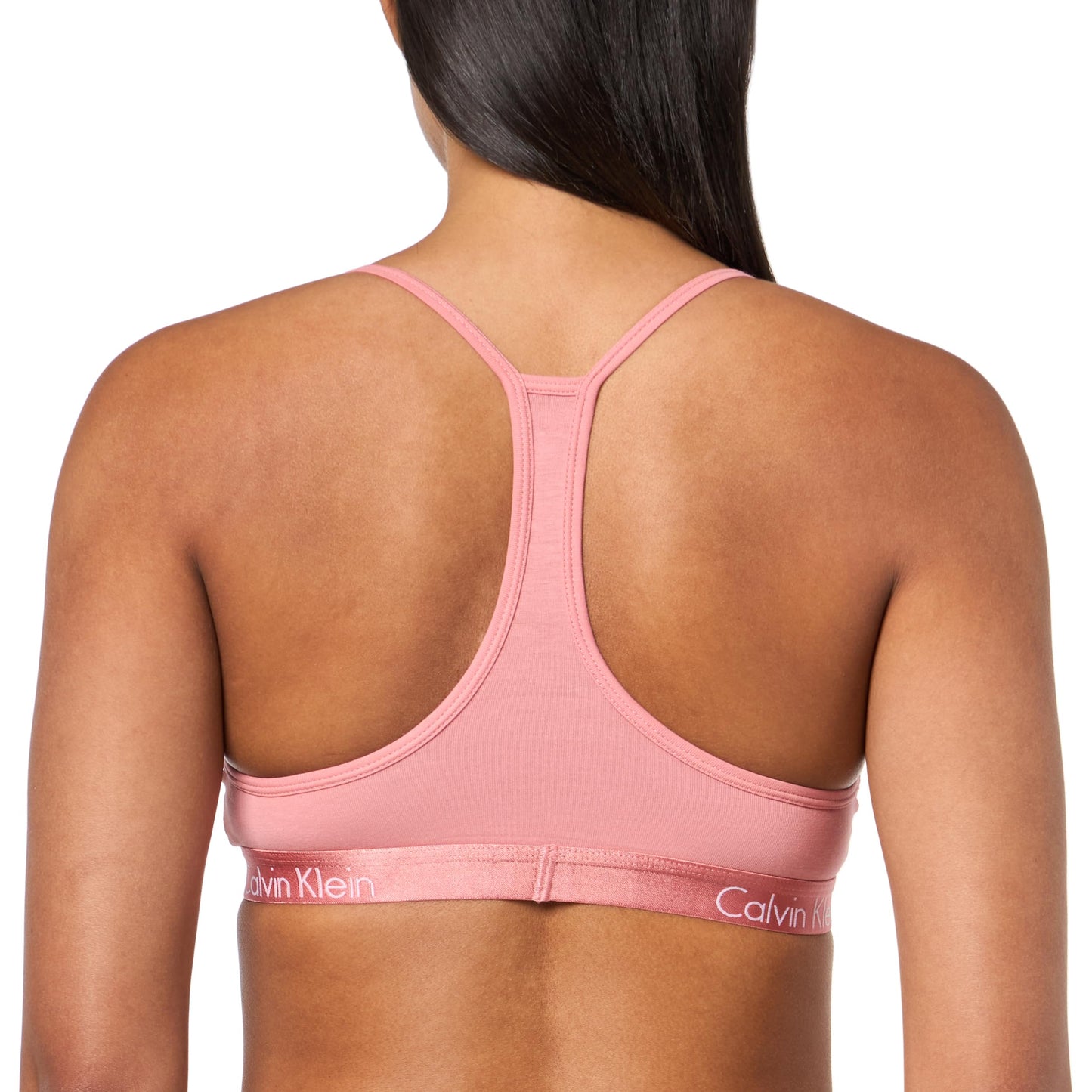 Calvin Klein Women's Motive Cotton Lightly Lined Bralette Bra