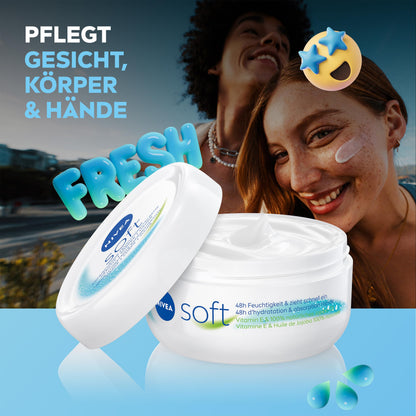 NIVEA Soft erfrischende Feuchtigkeitscreme