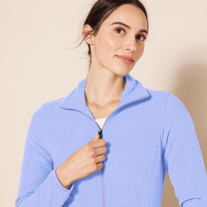 Amazon Essentials Ladies Zip Up Fleece Jacket Classic Fit Knitted Fleece (Available in Plus Sizes)