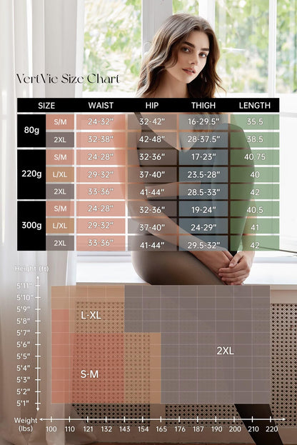 Vertvie Thermal Tights Women's Lined Fleece Tights Winter Thick Thermal Trump Trousers Warm Winter Tights Leggings Plush Tights