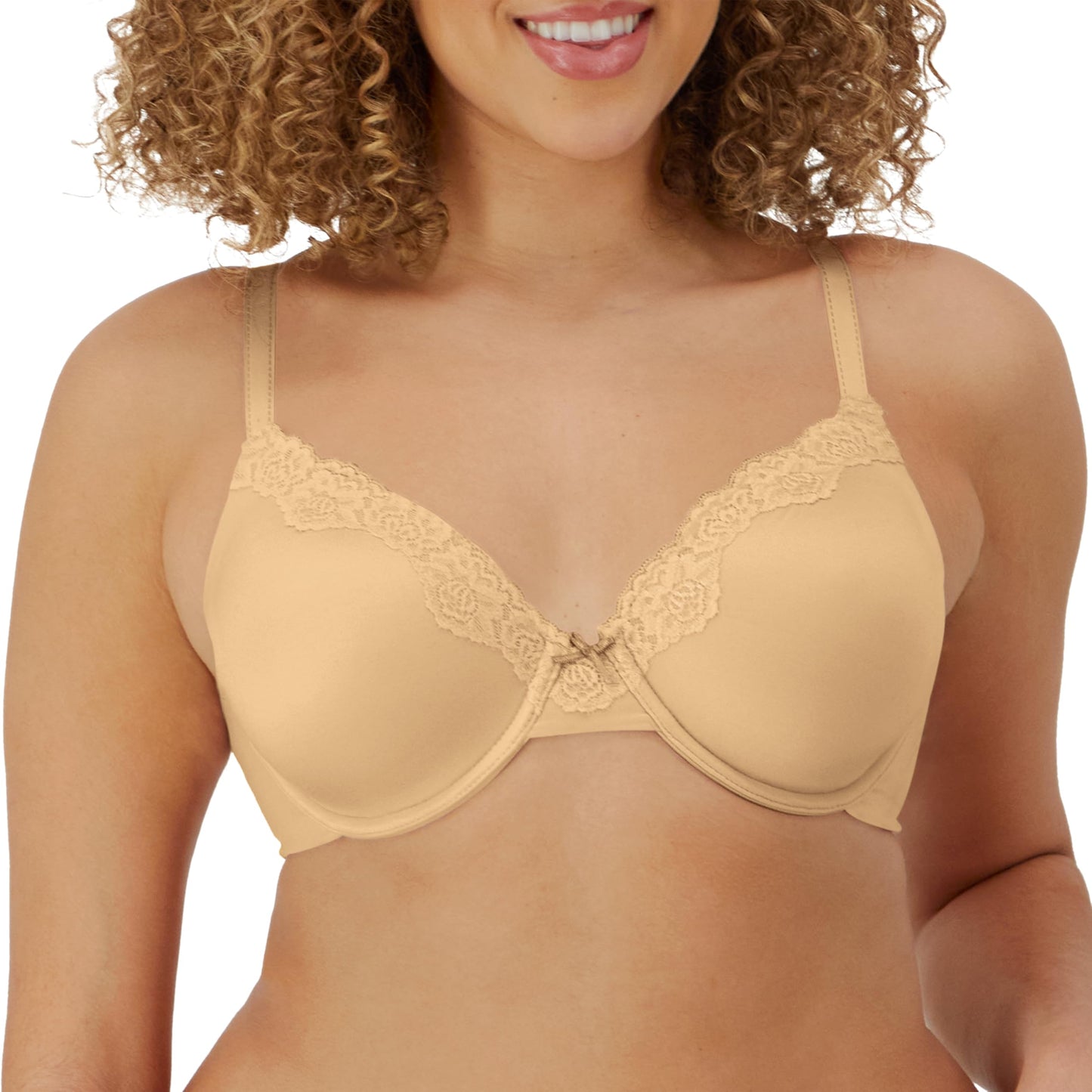 Maidenform Women's Comfort Devotion Embellished Extra Coverage Bra (Pack of 1)