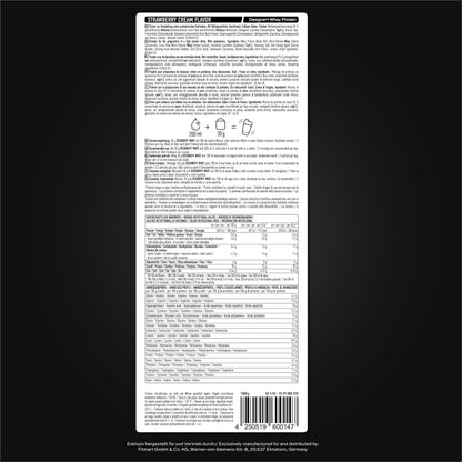 ESN Premium Designer Whey Protein Pulver, Cherry Yogurt, 1 kg, bis zu 23 g Protein pro Portion, ideal zum Muskelaufbau und -erhalt - made in Germany