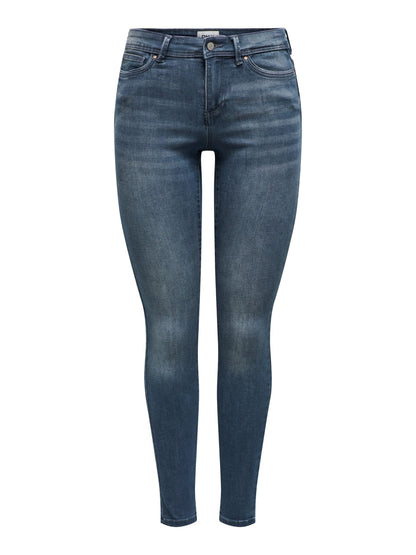 ONLY ONLWauw Life Mid Women's Skinny Fit Jeans