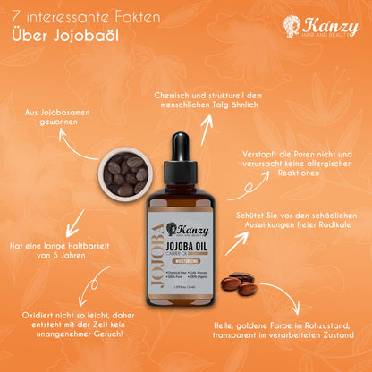 Kanzy Jojobaöl Bio Kaltgepresst