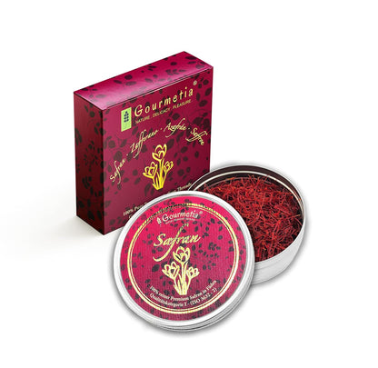 Gourmetia Saffron, Premium Quality Saffron Threads, 5 g