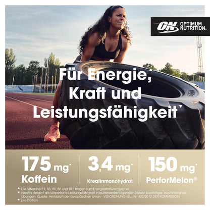 Optimum Nutrition Gold Standard BCAA Pulver, Geschmack Strawberry Kiwi, 266g, 28 Portionen