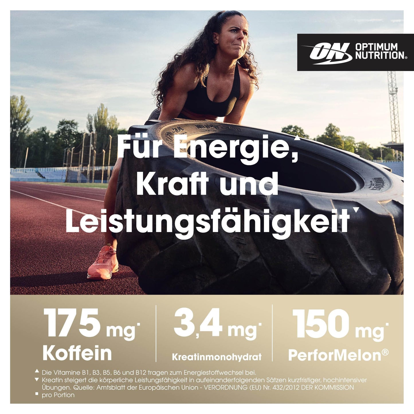 Optimum Nutrition Gold Standard BCAA Pulver, Geschmack Strawberry Kiwi, 266g, 28 Portionen