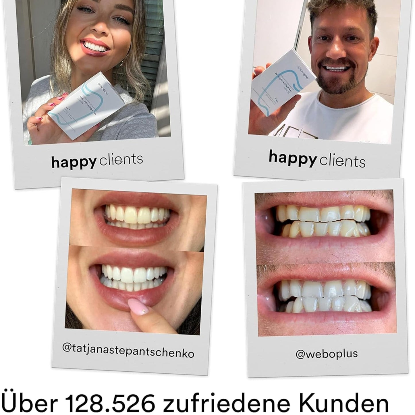 Uniquesmile Teeth Whitening Strips