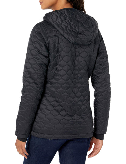 Amazon Essentials Women's Lightweight Quilted Water-Repellent Quilted Jacket with Sherpa Lining and Full Zip