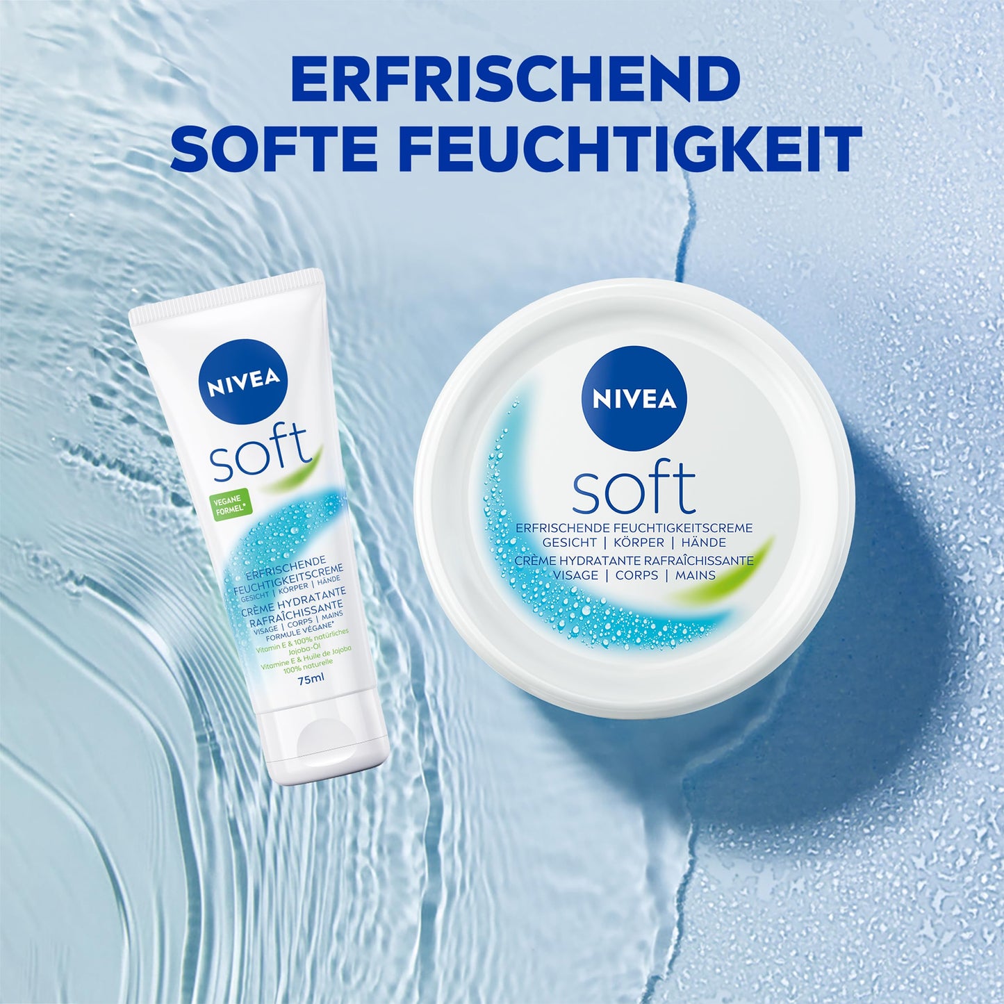 NIVEA Soft erfrischende Feuchtigkeitscreme