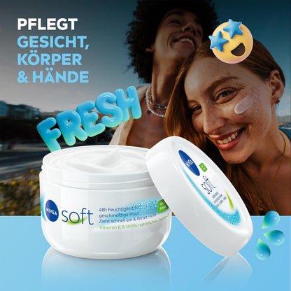 NIVEA Soft erfrischende Feuchtigkeitscreme