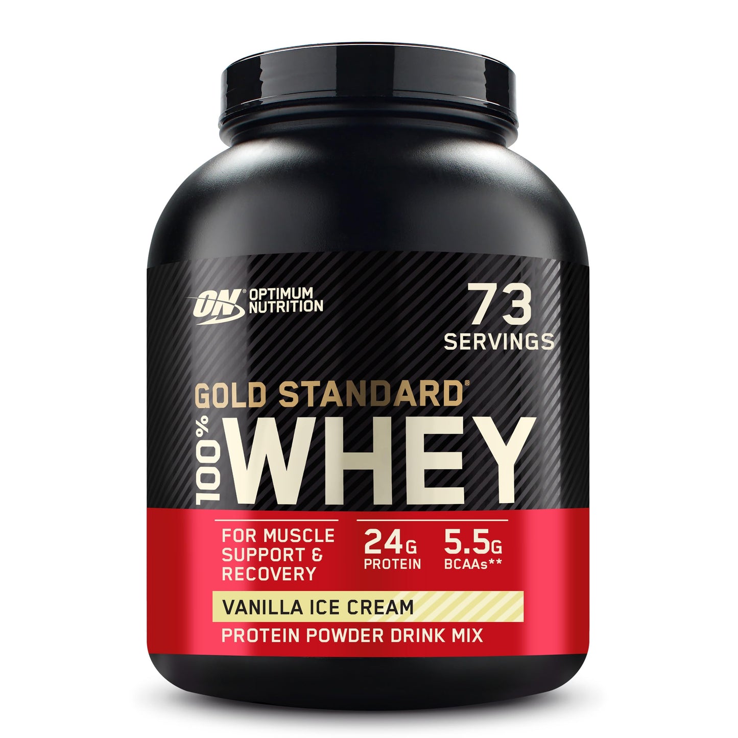 Optimum Nutrition Gold Standard 100% Whey, Proteinpulver, Geschmack Delicious Strawberry, 900g, 30 Portionen