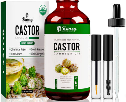 Kanzy Teebaumöl Bio Naturrein 60ml mit Pipette Kaltgepresst Tea Tree Oil für Gesicht (60ml)