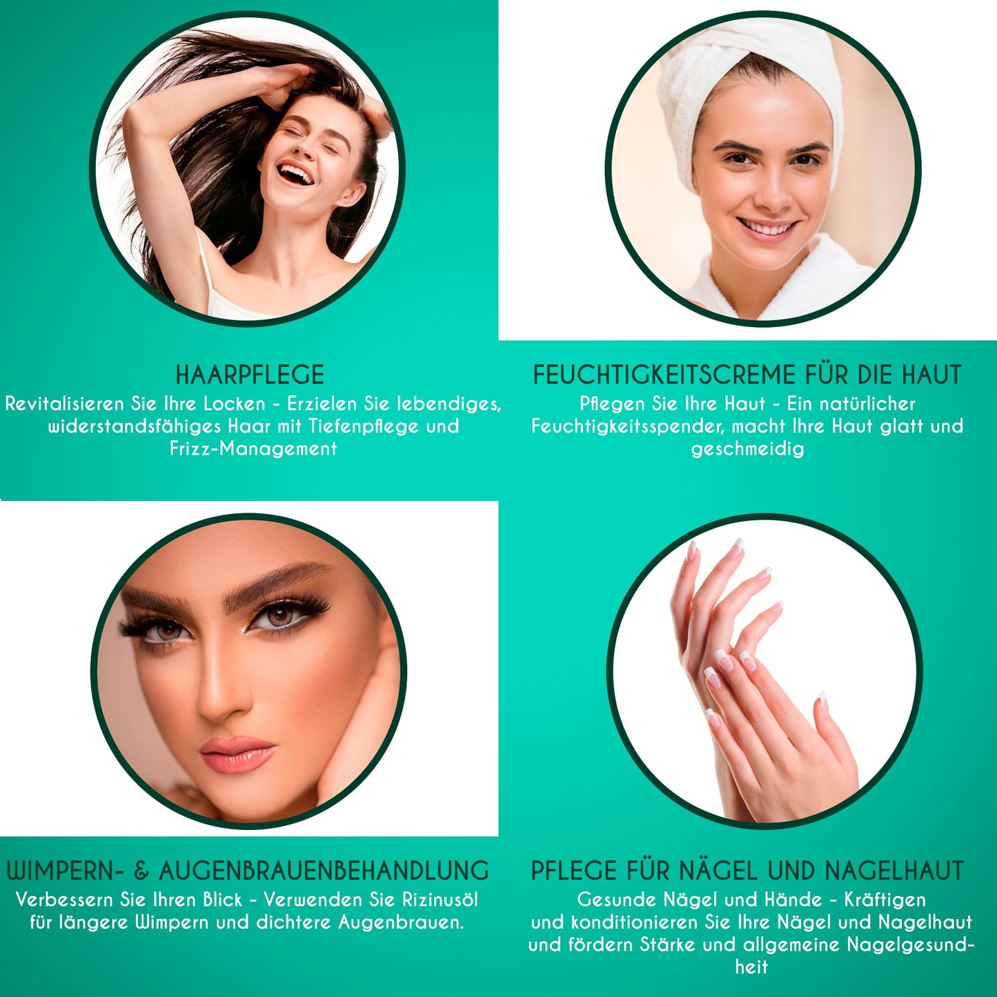 Kanzy Teebaumöl Bio Naturrein 60ml mit Pipette Kaltgepresst Tea Tree Oil für Gesicht (60ml)