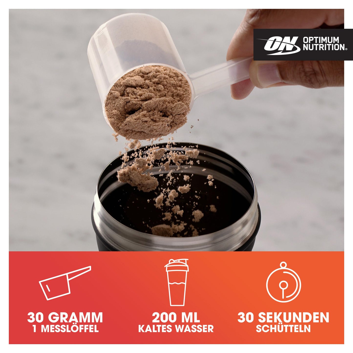 Optimum Nutrition Gold Standard 100% Whey, Proteinpulver, Geschmack Delicious Strawberry, 900g, 30 Portionen