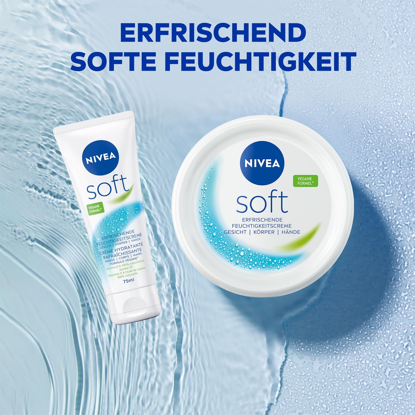 NIVEA Soft erfrischende Feuchtigkeitscreme
