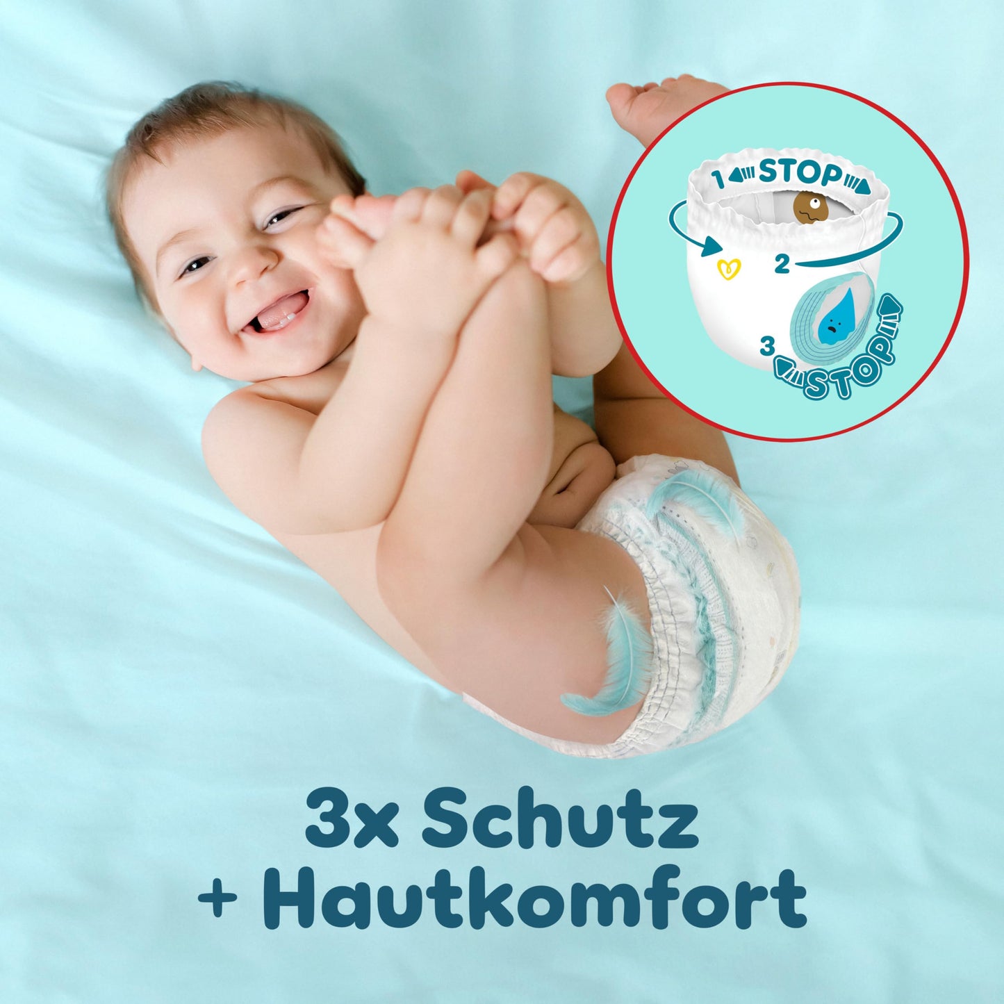 Pampers Premium Protection Pants Size 5, 144 Nappies, 11 kg - 17 kg, with 360° Fit and 2 x Wider Cuffs than Before for Our Best Comfort and Protection