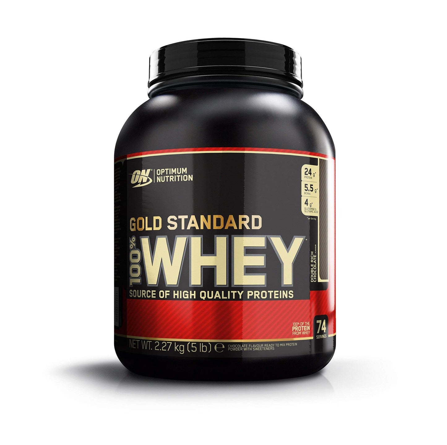Optimum Nutrition Gold Standard 100% Whey, Proteinpulver, Geschmack Delicious Strawberry, 900g, 30 Portionen
