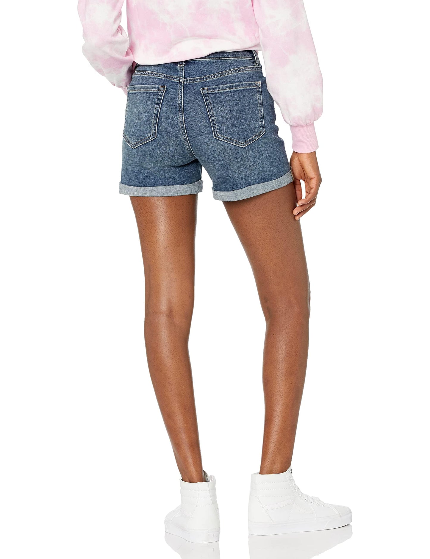 Amazon Essentials Women's Denim Shorts, 12.7 cm Inseam