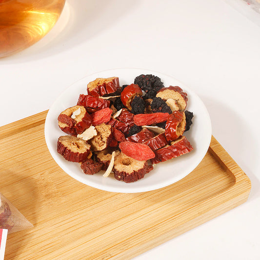 Ginseng Five-Treasure Tea Health-Preserving Tea Mens Kidney Tea