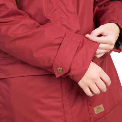Trespass Clea Women's Jacket, Waterproof with Roll-Up Hood