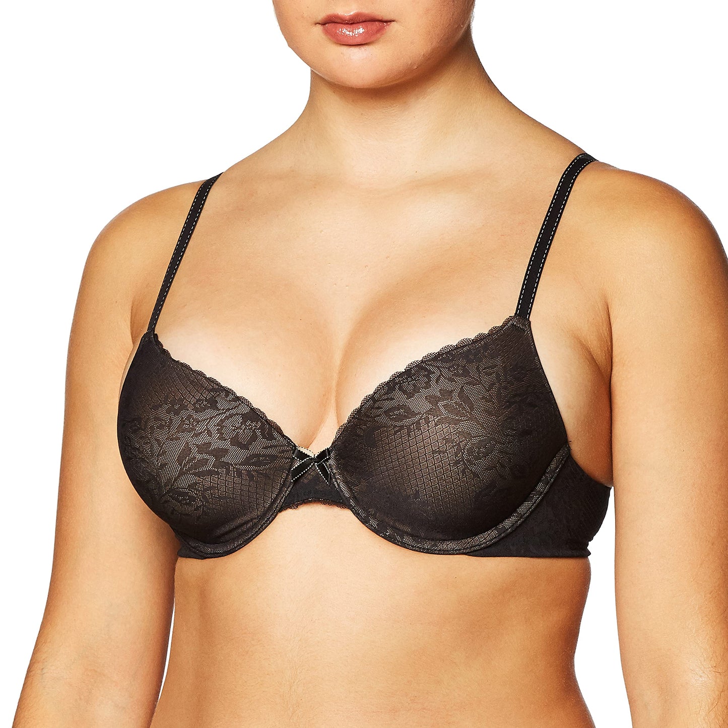 Maidenform Women's Comfort Devotion Embellished Extra Coverage Bra (Pack of 1)