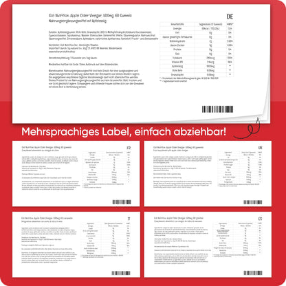 Goli Nutrition, Apple Cider Vinegar, 60 Vegan Gummies, 1000 mg Apple Cider Vinegar Per Dose, Gluten Free, Soy Free, GMO Free, Apple Cider Vinegar Flavour