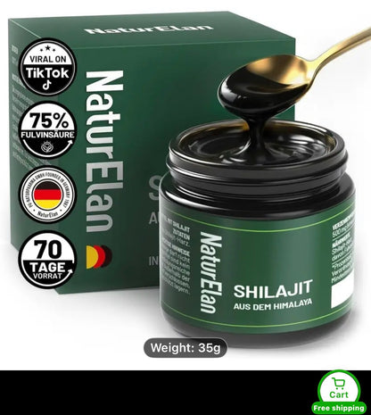 Shilajit Original - Natural & High-Dose, Energy & Vitality Booster - 35G, Made in Germany