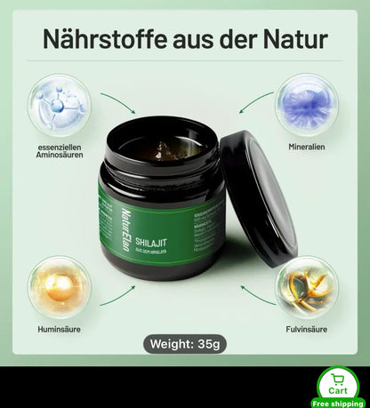 Shilajit Original - Natural & High-Dose, Energy & Vitality Booster - 35G, Made in Germany